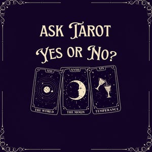 Ja of nee Tarotlegging op dezelfde dag