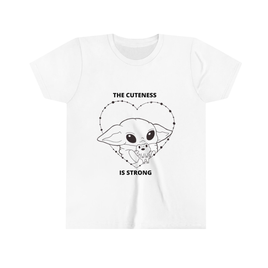 Baby Yoda T Shirt Svg baby Yoda Gift for Kids the Etsy