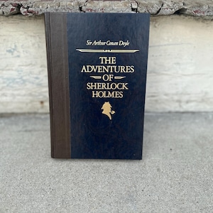 Vintage Hardcover Book of  "The Adventures of Sherlock Holmes" by Sir Arthur Conan Doyle