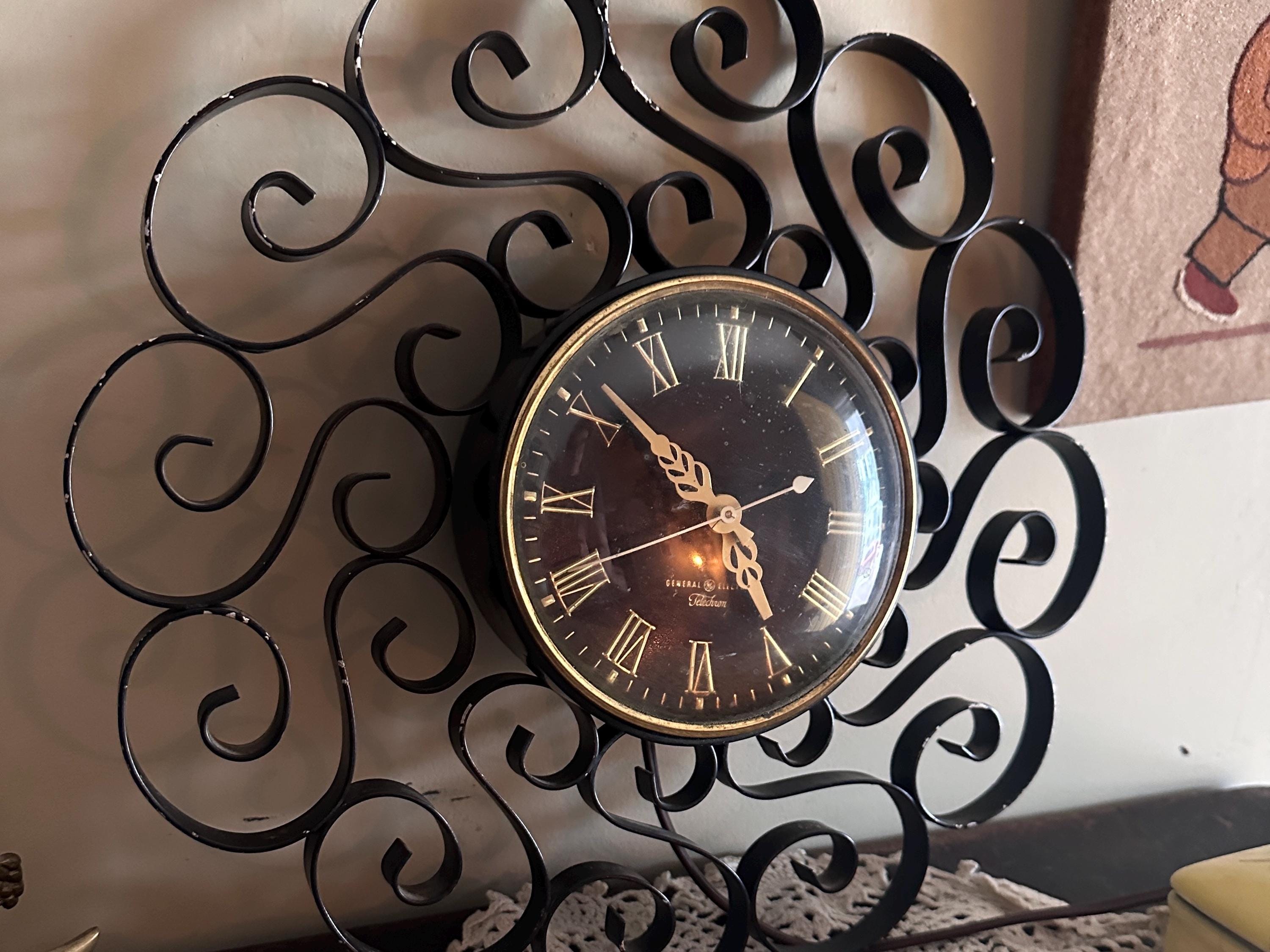 Vintage ge electric wall clock - Etsy 日本