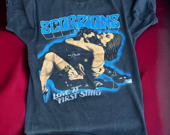 Scorpions T- Shirt / Love at First Sting / 1984 / Single Stitch / Label size Medium