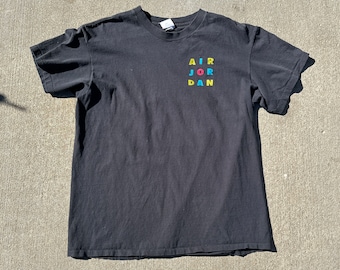 Camiseta Nike Air Jordan rara / Michael Jordan / Hecha en EE. UU. / Costura simple / Talla XXL