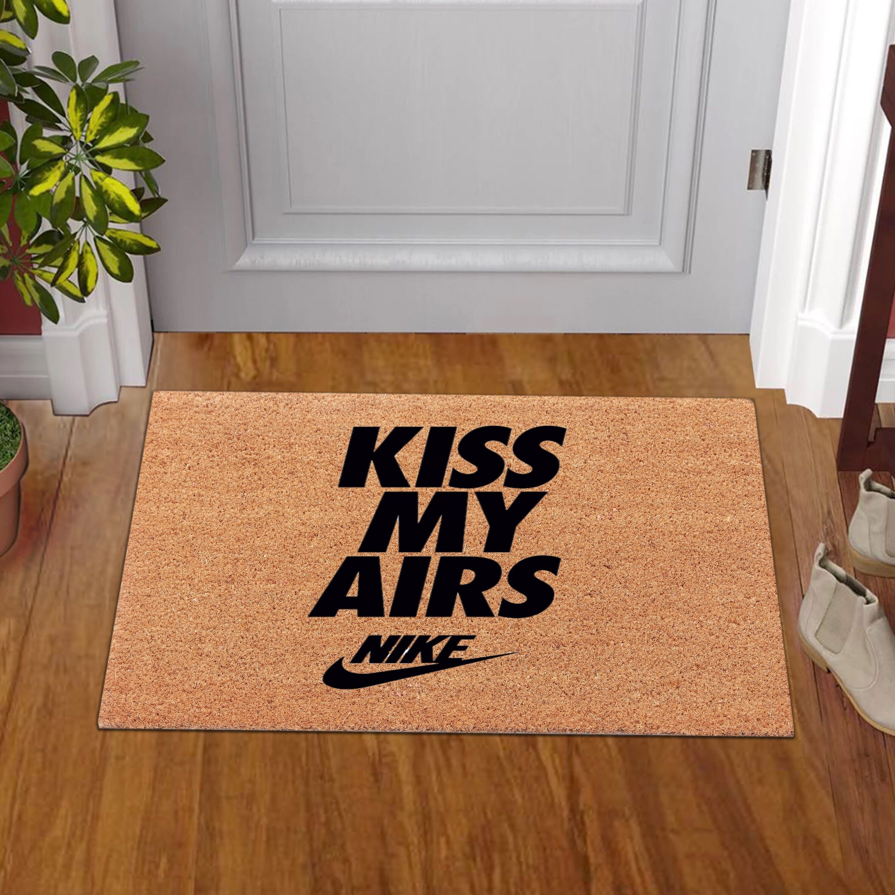 NIKE OVERKILL KISS MY AIRS DOORMAT www.brilholimpeza.com.br