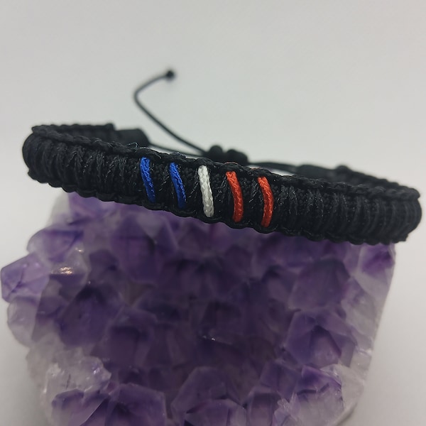 Paracord-Armband Frankreich Patriot