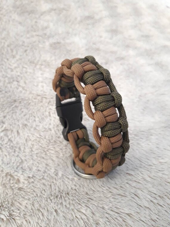 Darb and Coyote Olive Color Military Paracord Bracelet Etsy Canada