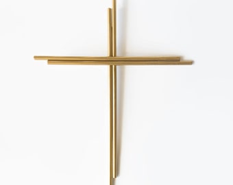 The Semplicity of the Cross - Made in Italy Wrought Iron Crucifix - Holy Gift to Protect your Family and Friends