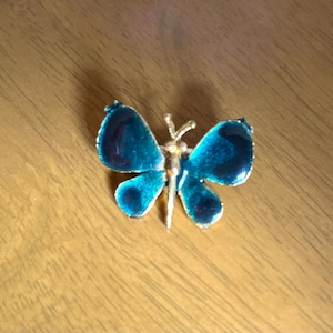 Vintage Pin Brooch Jewelry - Butterfly? Design With