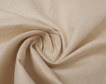Vintage Linen 100% Fabric Mix Natural 