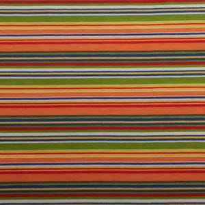 Vintage 1970s cotton knit fabric, for blouses, dressmaking, colorful stripes
