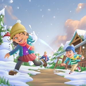 Ilustraciones de personajes de cuentos infantiles: obras de arte personalizadas para habitaciones infantiles y celebraciones
