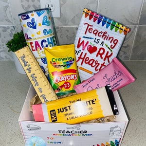 Mega Teacher Appreciation Box | w/ 20oz Tumbler | Teacher Gifts | Mega Teacher Box with Tumbler | Teacher Appreciation Week Gift