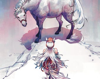 Uma Musume Goldship Art Print Poster (Akira reference)