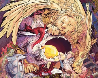 ベルセルク ストーリーポスタープリント：グリフィス、ガッツ