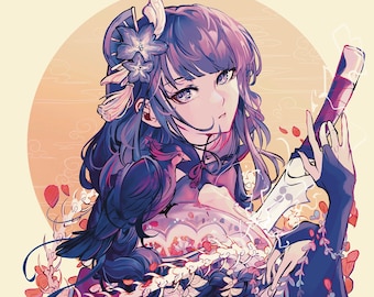 Genshin Impact Raiden Shogun Ei Poster