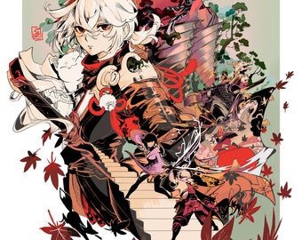 Genshin Impact Kaedehara Kazuha Story Poster Print