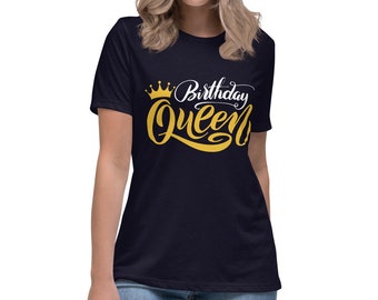 Birthday Queen's shirt, Birthday Girl Shirt, Birthday Shirt, Women Birthday Shirt, Happy birthday Shirt, Birthday Gift Shirt