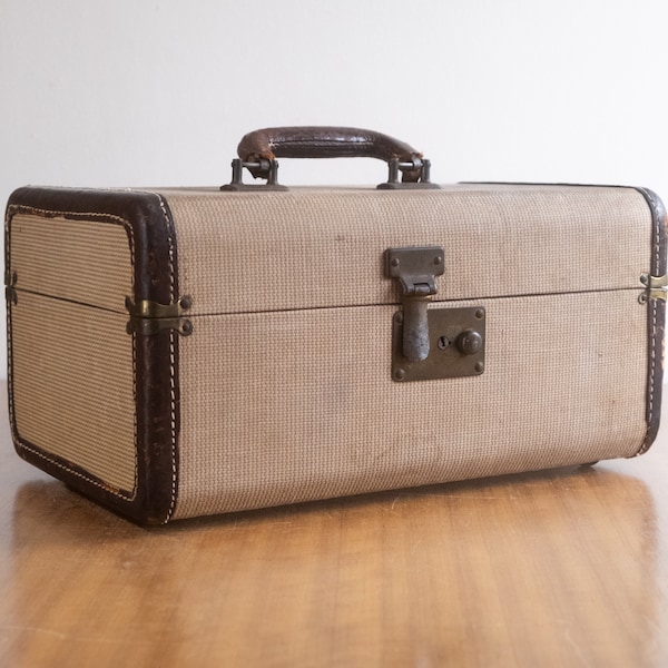 Suitcase Train Case Etsy