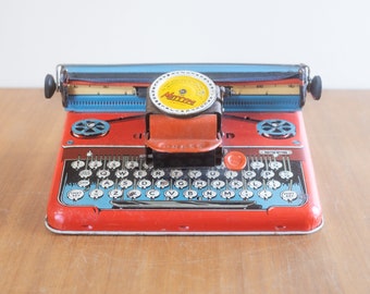 ヴィンテージタイプライターおもちゃ メットーイ エレガント 1960年代