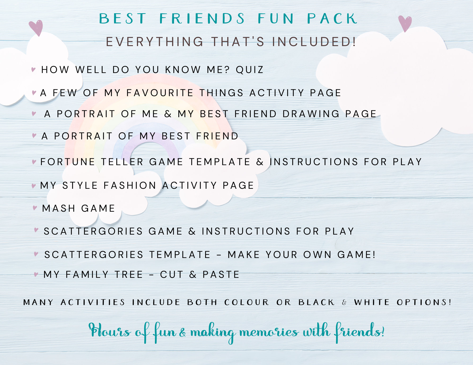 7 fun (+ cheap) things to do with friends!