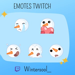 EMOTES TWITCH SCHNEEMANN