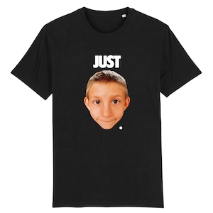 Printed unisex t-shirt organic cotton Just Dewey cult tv show parody geek