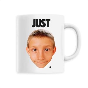 Printed ceramic mug Just Dewey cult tv show parody geek 33 cl