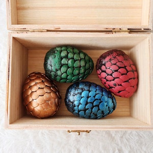 Dragon Eggs | handmade decoration inspired by House of the Dragon | Daemon and Rhaenyra Targaryen| GOT, HOTD gift box