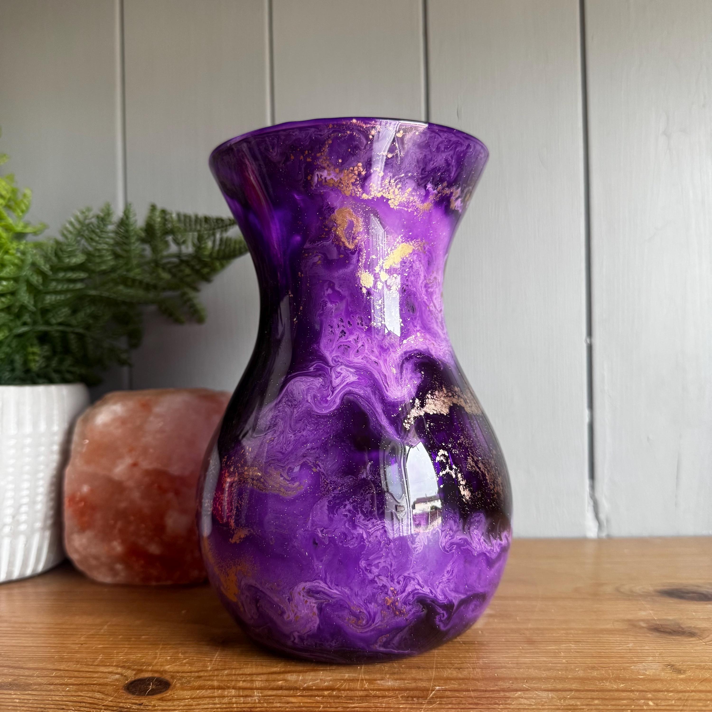 【極美品】最高級 被せガラス 切子 大型花瓶 紫 パープル クリスタル 硝子 花瓶 大型 紫色 ガラス 極美品】最高級 被せガラス 切子 大型花瓶 紫