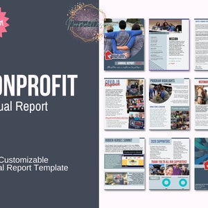 Nonprofit Annual Report Template