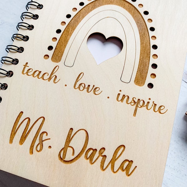 Wood Notebook - Etsy