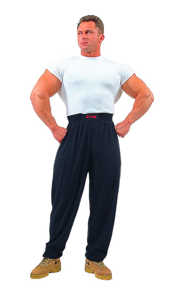Men's Baggy Sweatpants With Pockets, Oldschool Gym Muscle Pants Gift for  Bodybuilders BGSM -  Canada