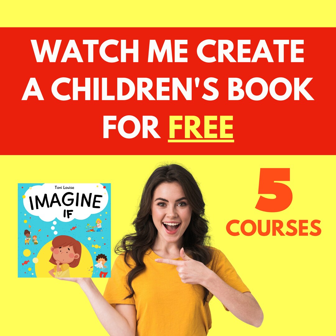 5 COURSE BUNDLE | Create and Self Publish a Children's Book Using Canva ...