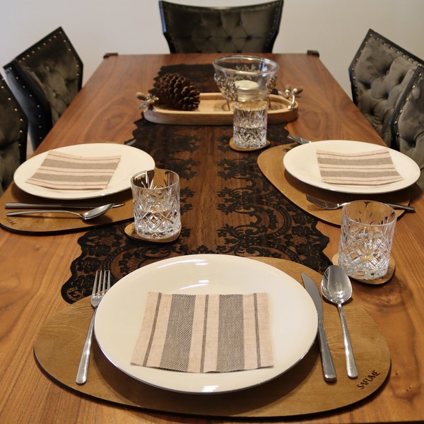 Wooden Placemats Personalized Etsy