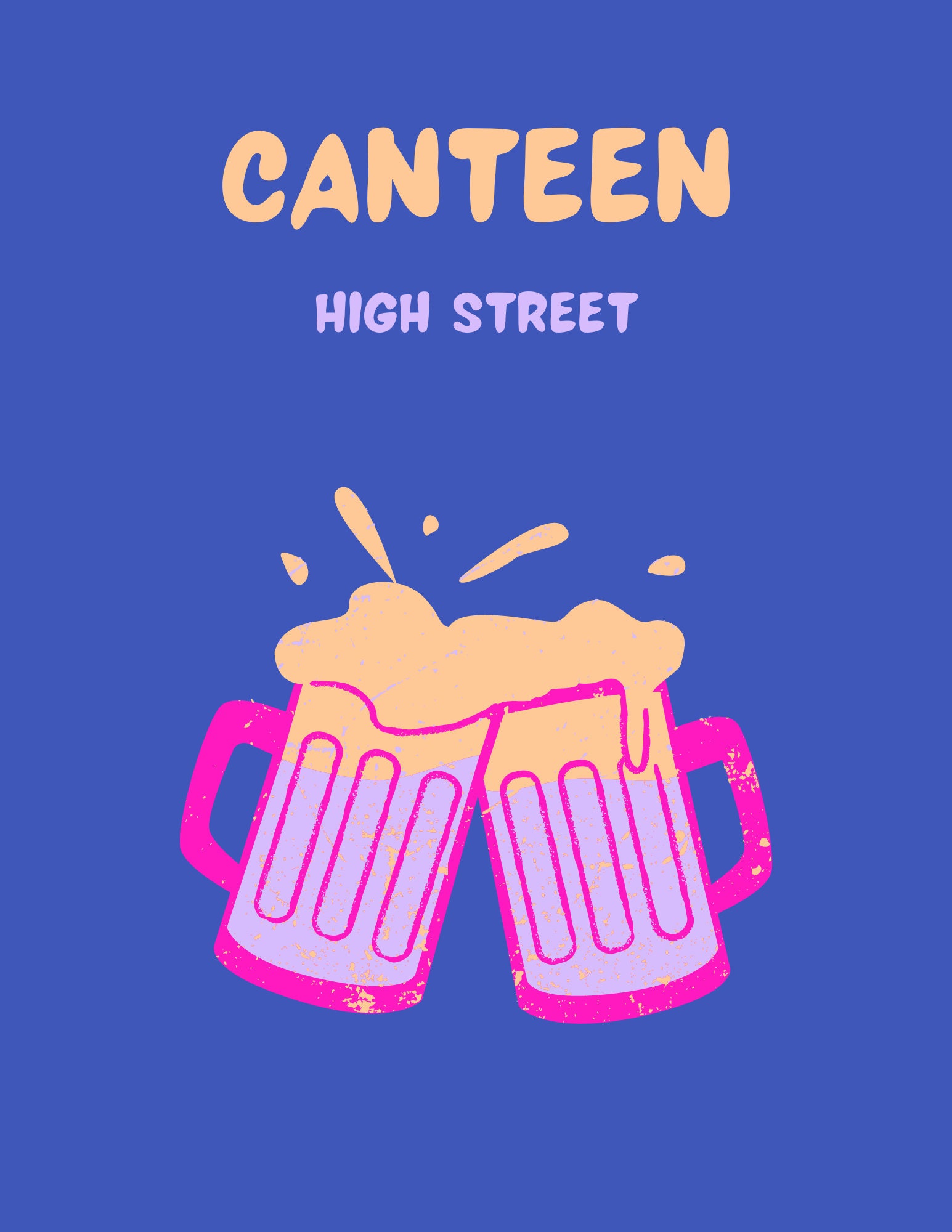 Canteen Print Etsy