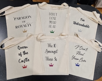 Six the Musical Tote Bag