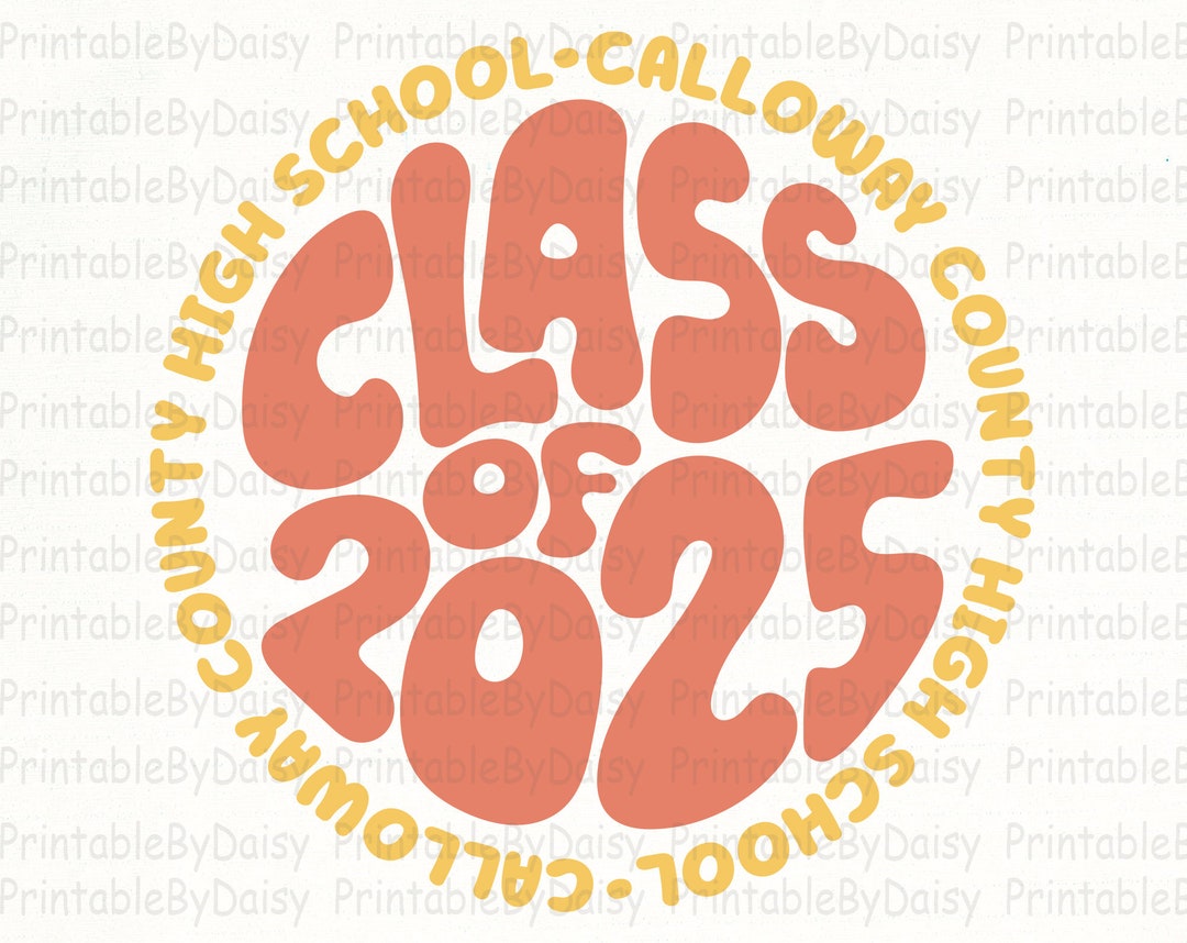 Class of 2025 Svg, Senior 2025 Svg, Graduation Svg, Senior Shirt Svg