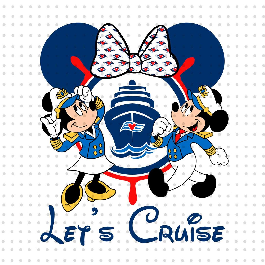 Let's Cruise 2024 SVG, Mouse Cruise Svg, Cruise Trip Svg, Family