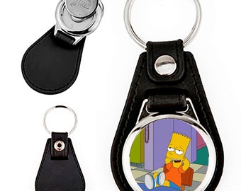 Bart Simpson Figuren 4x Schlüsselanhänger /Fensterhänger f Auto Spiegel Sammler 