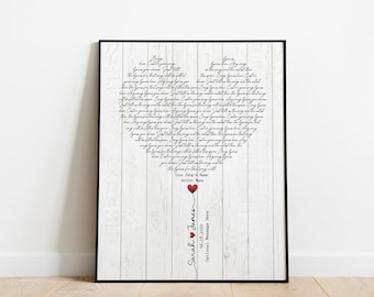 Custom Song Lyrics Wall Art Wedding Song Lyric Art First Dance Song Art Anniversary Gift Printable Song Lyrics Music Gift For Mom Husband