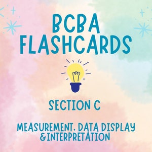 BCBA Flashcards/SAFMEDS section C