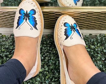 Mariposa Huaraches |Butterfly Huaraches |Mexican Huaraches| Mexican Sandals | Mexican Style| Handmade Huaraches | Huaraches Artesanales|