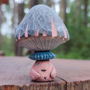 Handcarved Mushling-Monster