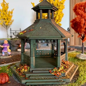 Halloween Gazebo for Lemax Spooky Town and Department 56
