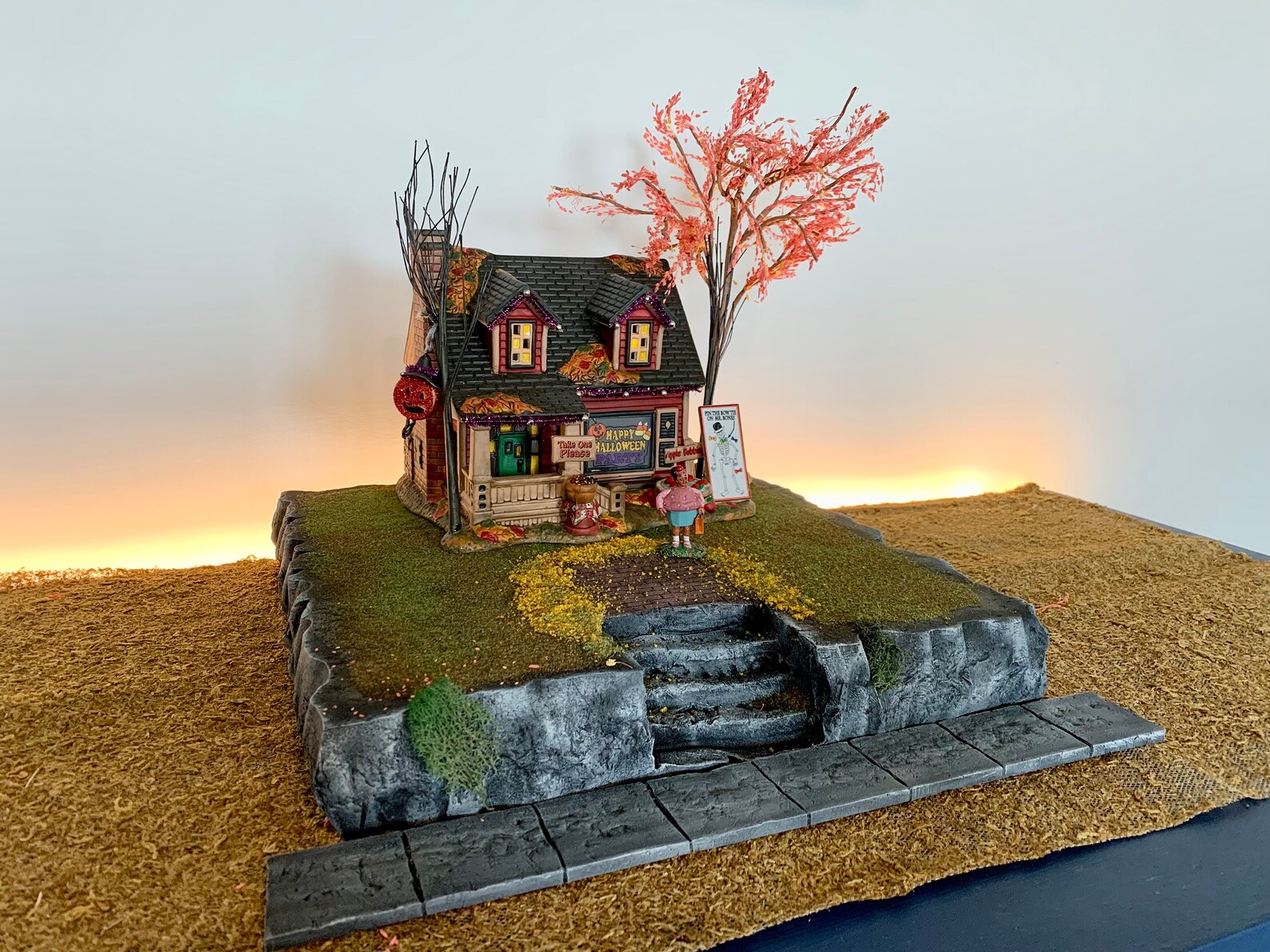 Halloween Village Display Platform for Lemax Spooky Town & Etsy