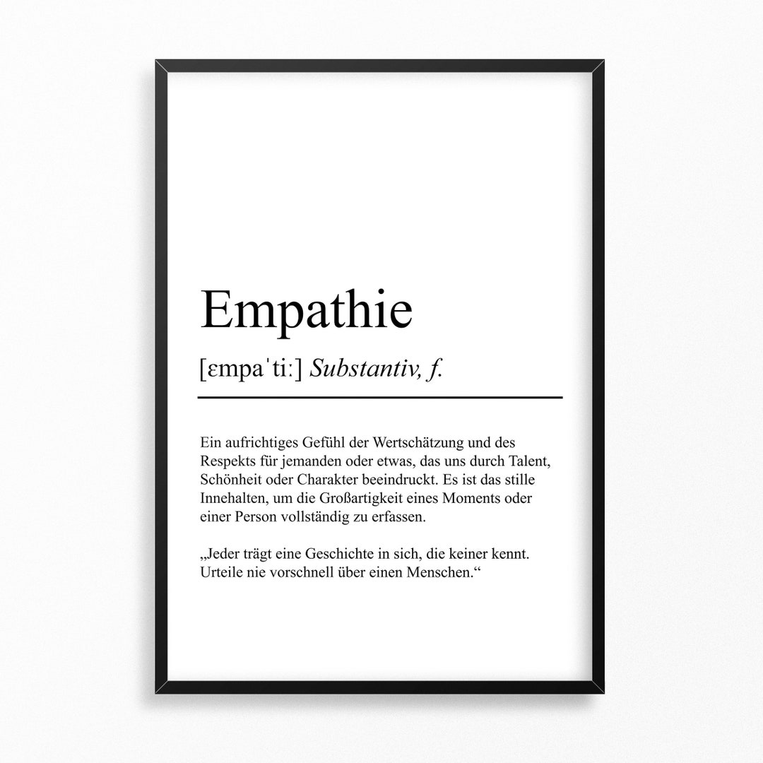 D FINITIONS EMPATHIE intelligence overview