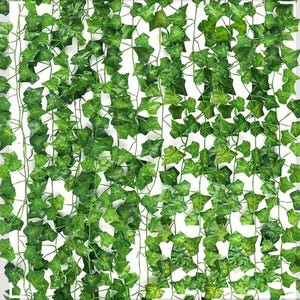 Artificial Ivy Vines Leaves Greenery Garland Boho Chic Décor Fake Faux Plant