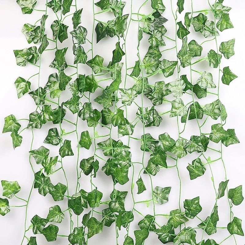 UV Green Ivy, Fake Ivy Garland, Artificial Fake Vine, UV