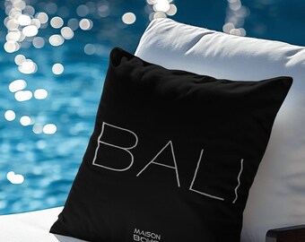 Bali Outdoor Pillow | Boho Garden Cushion | Patio Decor | UV and Water Resistant | Maison Boho