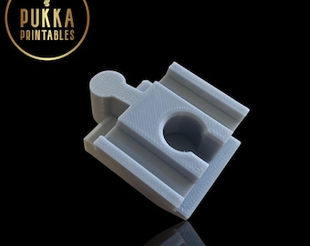 Duplo to Wooden Train Track Connector STL | Railway Bridge Adapter | 3D Printable Link Block
