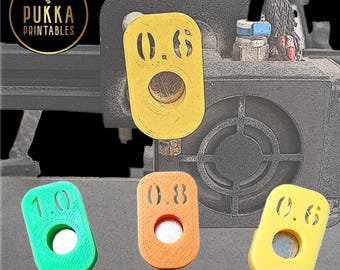 Nozzle ID Tag Set for 3D Printers (0.6 / 0.8 / 1.0mm) – STL Download